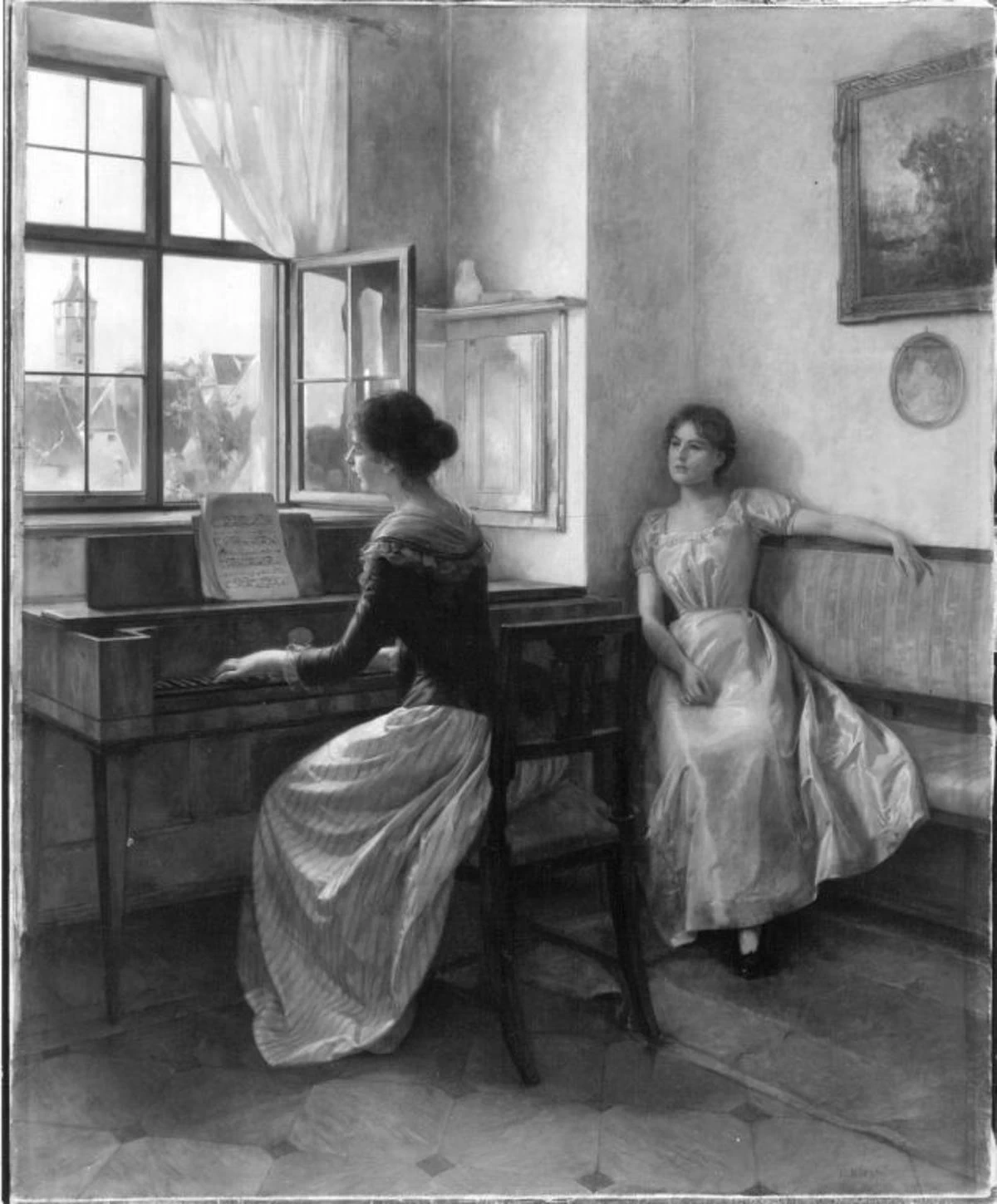 Eduard Niczky - Una canzone, Bavarian State Painting Collections